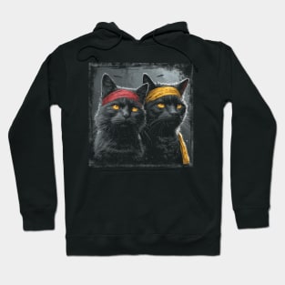 Tenage Ninja Cat Hoodie